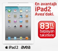 En avantajlı IPAD 2 avea'da
