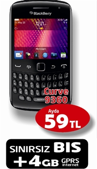 Blackberry Curve 9360, 7.0 işletim sistemiyle çok cazip fiyatlara