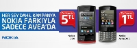 Nokia'dan Akıllı Telefonlar 1 TL'den Başlayan Fiyatlarla